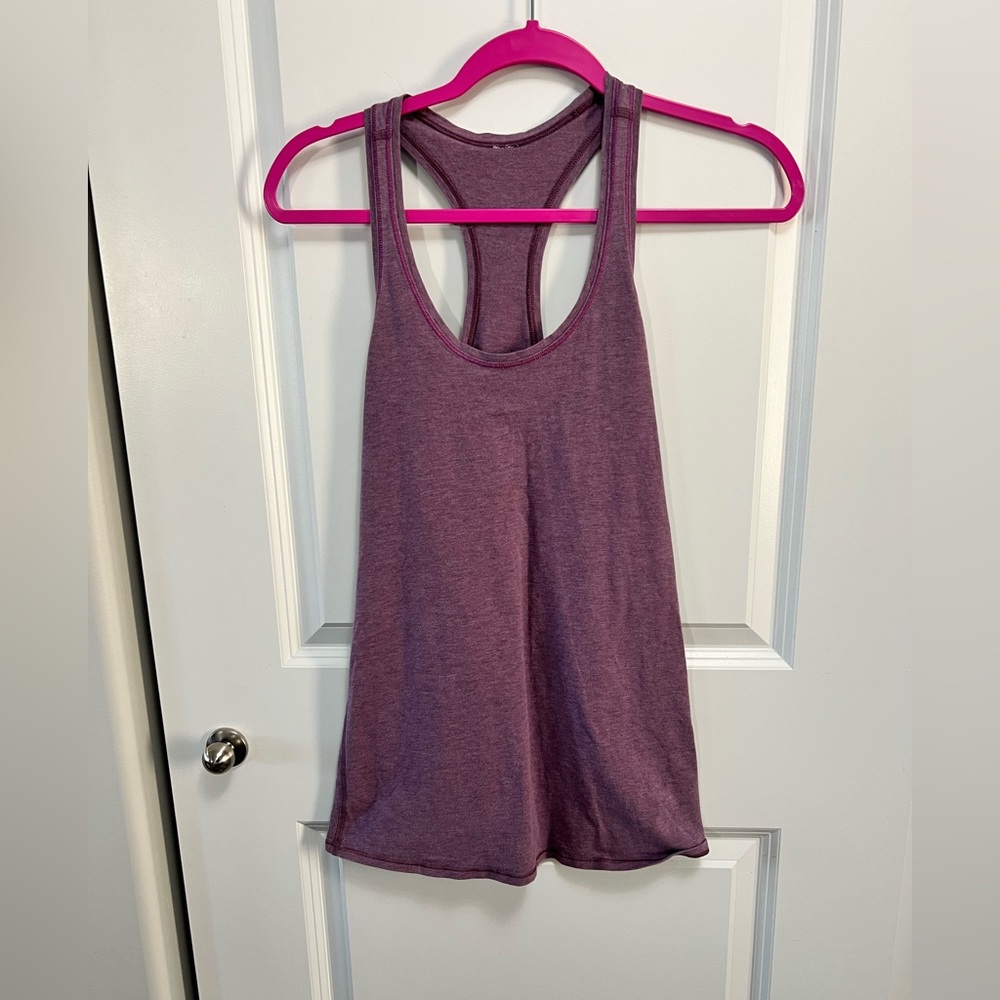 Lululemon Purple Heathered Tank 6